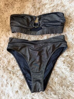 Cupshe metallic Bikini